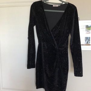 Black sparkly dress